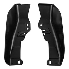 HR3 Dark Slate Candy / Arctic Black Mid-Frame Air Deflectors For Harley Touring and Trike Models 09-24