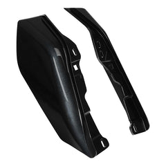 HR3 Dark Slate Candy / Arctic Black Mid-Frame Air Deflectors For Harley Touring and Trike Models 09-24