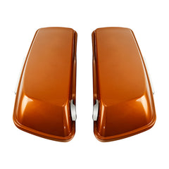 HR3 Amber Whiskey / Vivid Black Hard Saddlebags (Regular) For 14-23 Harley Touring