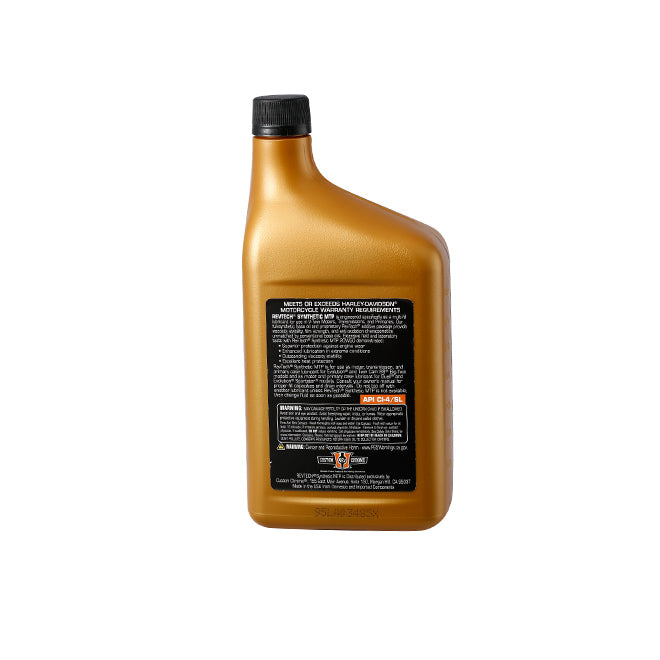 Revtech Oil RevTech Synthetic MTP Oil SAE 20W50 12-1 QT/Case Fit For Harley V-Twin ...
