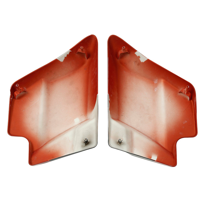 HR3 Sunburst Orange / Starfire Black Side Covers 2017 CVO STREET GLIDE (FLHXSE)