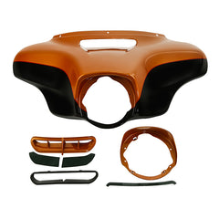 HR3 Amber Whiskey / Vivid Black Outer Batwing Fairing Cowl Upper ELECTRA GLIDE ULTRA LIMITED(FLHTK) 2016
