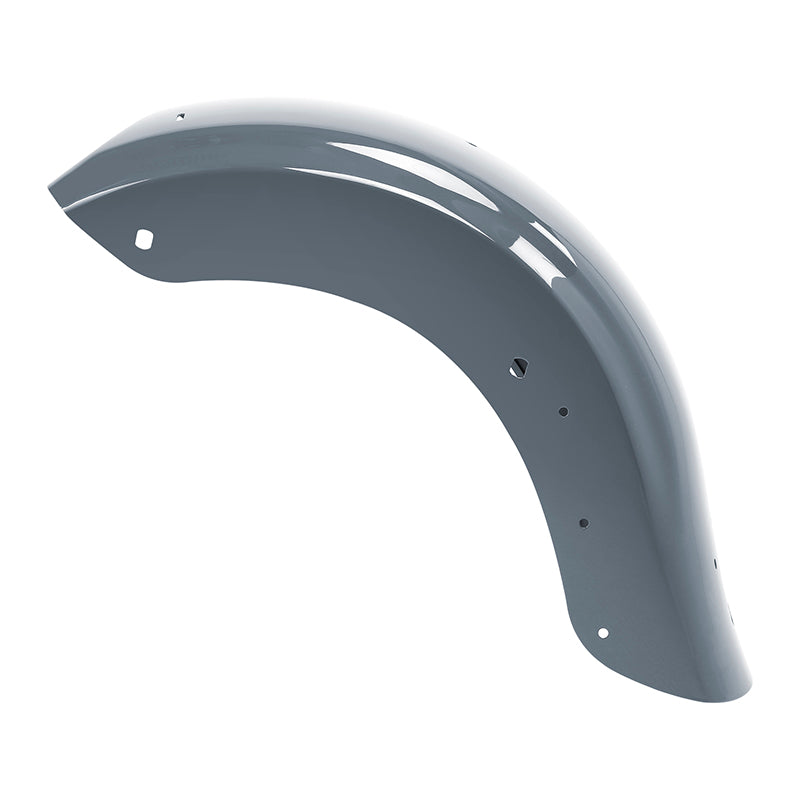 HR3 Gunship Gray Motorcycle Mudguard CVO STYLE REAR FENDER FOR Harley Touring 2014-2023