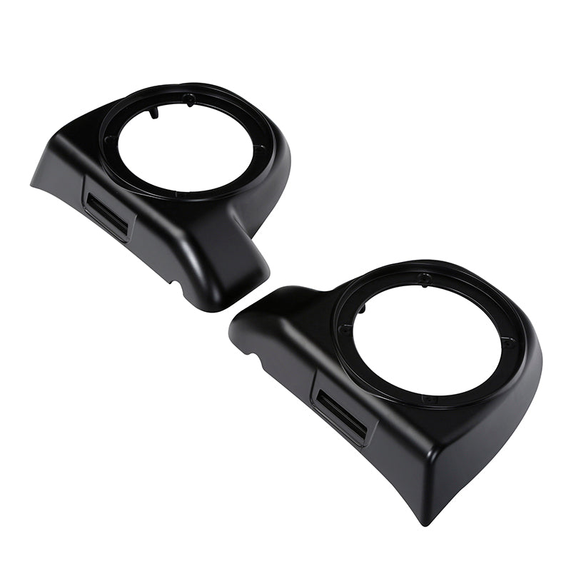 HR3 Black Denim Lower Fairing Speaker Pods For Harley Touring Models 2014-2024[Pre-Order]