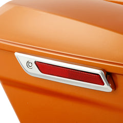 HR3 Amber Whiskey Hard Saddlebags (Regular) For 14-23 Harley Touring