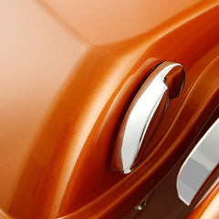 HR3 Amber Whiskey Hard Saddlebags (Regular) For 14-23 Harley Touring