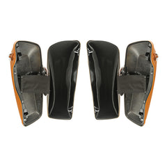 HR3 Amber Whiskey Hard Saddlebags (Regular) For 14-23 Harley Touring