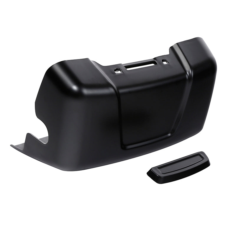 HR3 Black Denim Water Pump Cover For Harley Touring Models 14-16