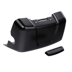 HR3 Black Denim Water Pump Cover For Harley Touring Models 14-16