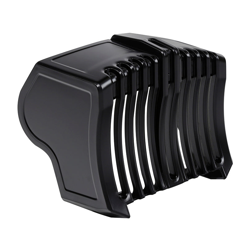 HR3 Black Denim Harley Oil Cooler Cover For Harley Touring 2017-2023