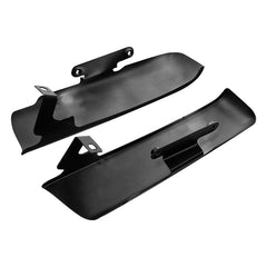 HR3 Black Denim Saddlebag Filler Strips For Harley Touring Models 14-24