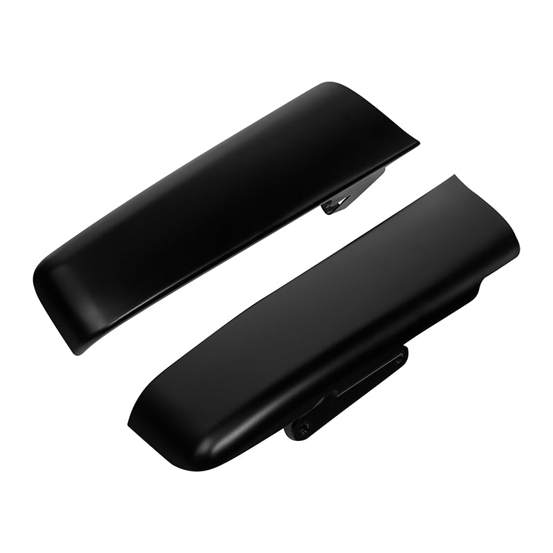 HR3 Black Denim Saddlebag Filler Strips For Harley Touring Models 14-24