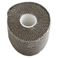 Custom Chrome 2" x 15' Fibreglass Titanium Exhaust Manifold Header Pipe Heat Wrap Thermal Tape