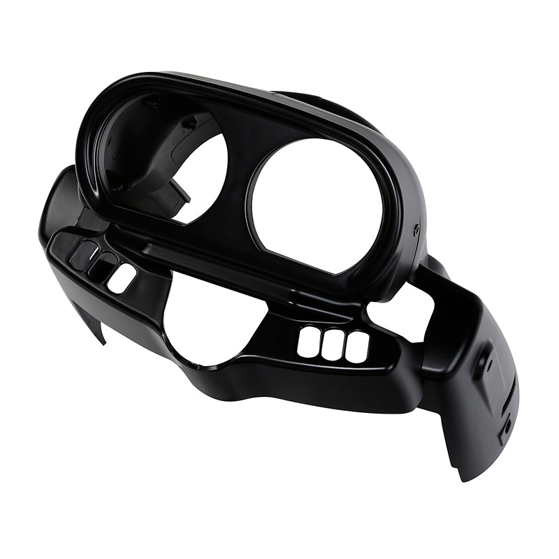 HR3 Black Denim Instrument Housing ROAD GLIDE SPECIAL FLTRXS 2015、2017、2022