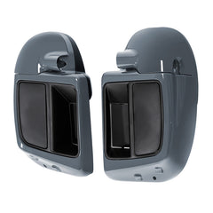 HR3 Gunship Gray Vented Lower Fairing Kit For Harley Touring models 2014-2024