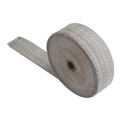 Custom Chrome 2" x 50' Fibreglass Exhaust Manifold Header Pipe Heat Wrap Thermal Tan Tape Roll