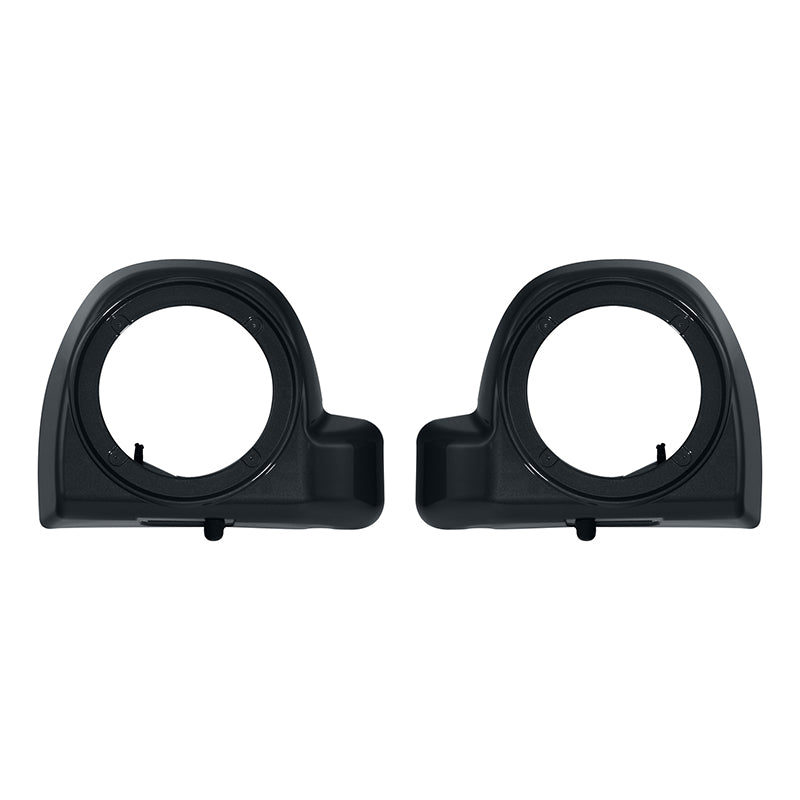 HR3 Dark Slate Candy / Arctic Black Lower Fairing Speaker Pods For Harley Touring Models 2014-2024