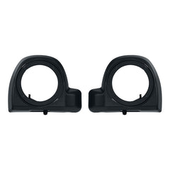 HR3 Dark Slate Candy / Arctic Black Lower Fairing Speaker Pods For Harley Touring Models 2014-2024