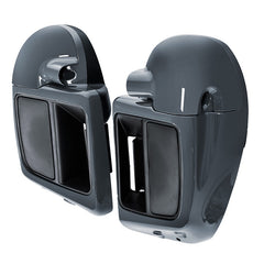 HR3 Apple Green / Gunship Gray Vented Lower Fairing Kit For Harley Touring models 2014-2024
