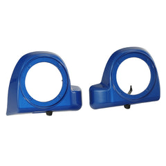 HR3 Electric Blue Lower Fairing Speaker Pods For Harley Touring Models 2014-2024