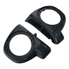HR3 Dark Slate Candy / Arctic Black Lower Fairing Speaker Pods For Harley Touring Models 2014-2024