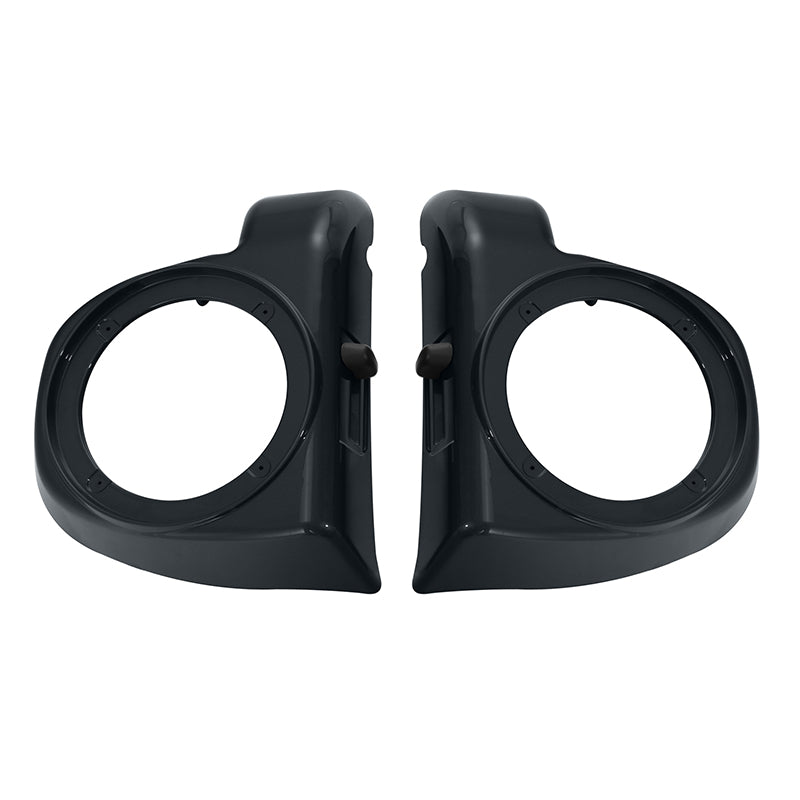 HR3 Dark Slate Candy / Arctic Black Lower Fairing Speaker Pods For Harley Touring Models 2014-2024