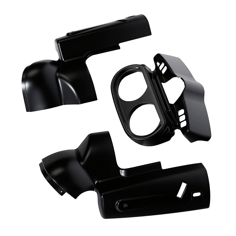 HR3 Black Denim Instrument Housing ROAD GLIDE SPECIAL FLTRXS 2015、2017、2022