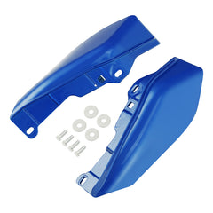 HR3 Electric Blue Mid-Frame Air Deflectors For Harley Touring and Trike Models 09-24