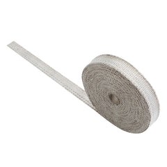 Custom Chrome 1" x 50' Fibreglass Exhaust Manifold Header Pipe Heat Wrap Thermal Tan Tape Roll