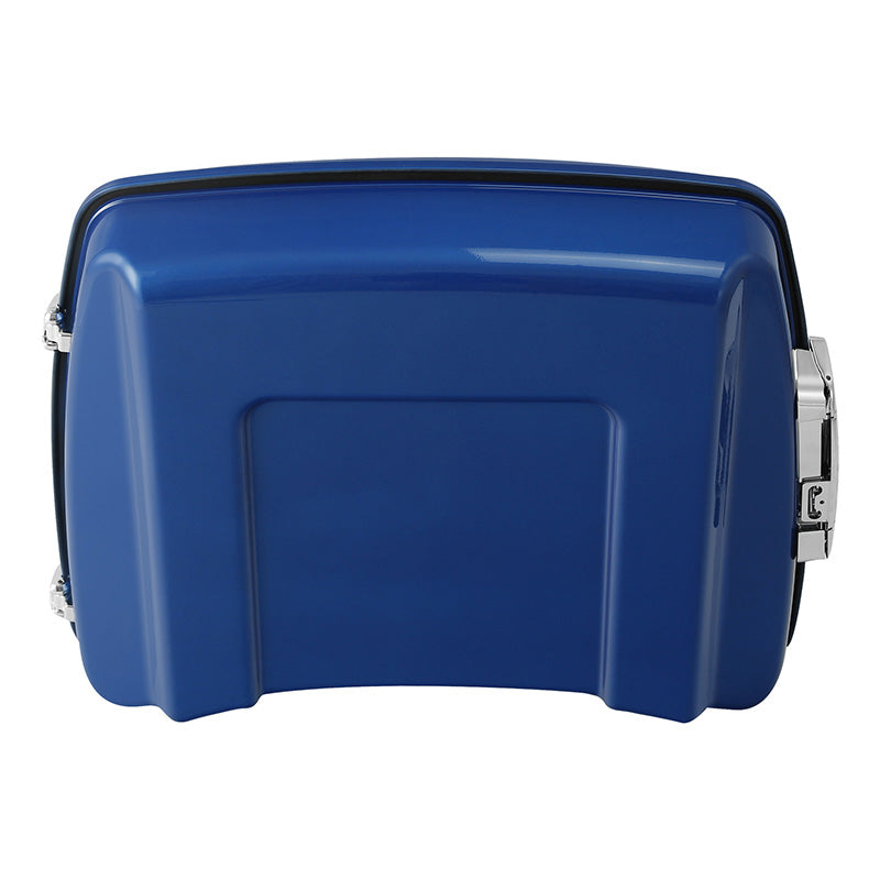 HR3 Electric Blue 5.5" Razor Style Touring Trunk Luggage For 14-24 Touring