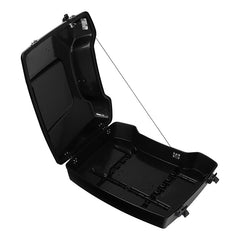 Custom Chrome 5.5" Razor Touring Trunk Fit For Harley Touring road glide king cvo'93-'13