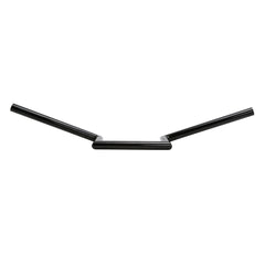 Jammer Gloss Black 1" Fat 4 - Rise 60's Handlebar Without Indent Fit For Harley 1" Clamp