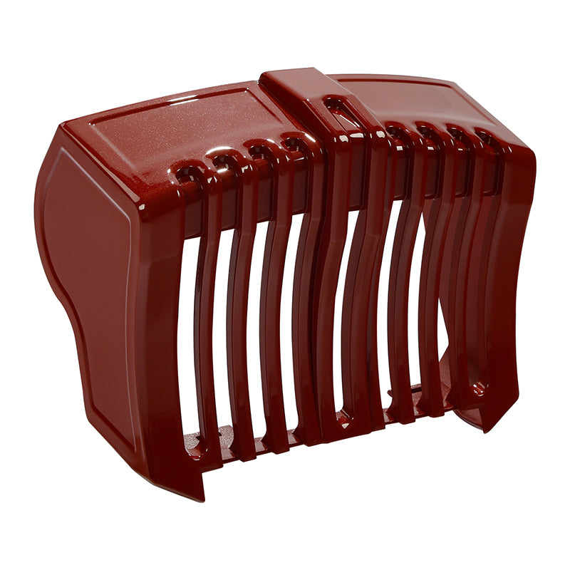HR3 Pearl Red & Dark Alloy Harley Oil Cooler Cover For Harley Touring 2017-2023