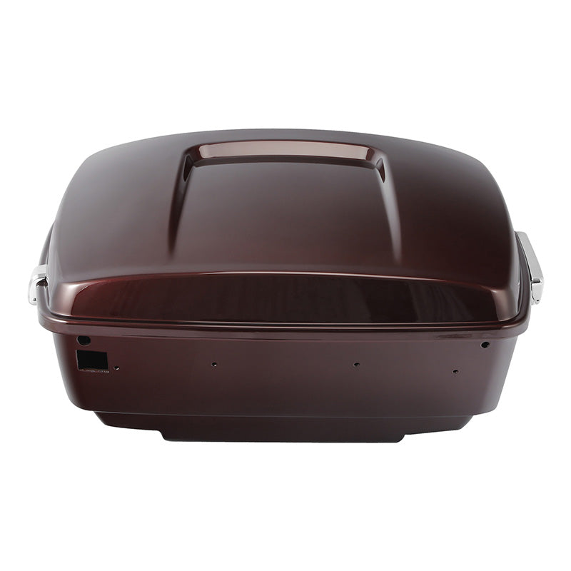 HR3 Twisted Cherry 2018RGU King Size Touring Trunk Luggage with Speaker Cut Outs For 14-24 Harley Touring