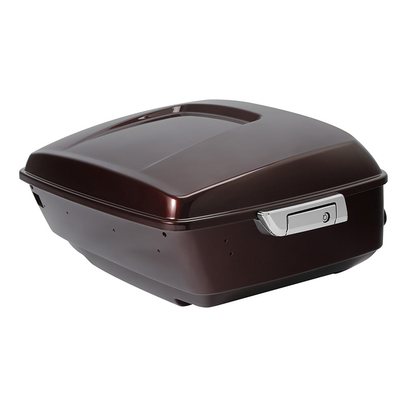 HR3 Twisted Cherry 2018RGU King Size Touring Trunk Luggage with Speaker Cut Outs For 14-24 Harley Touring