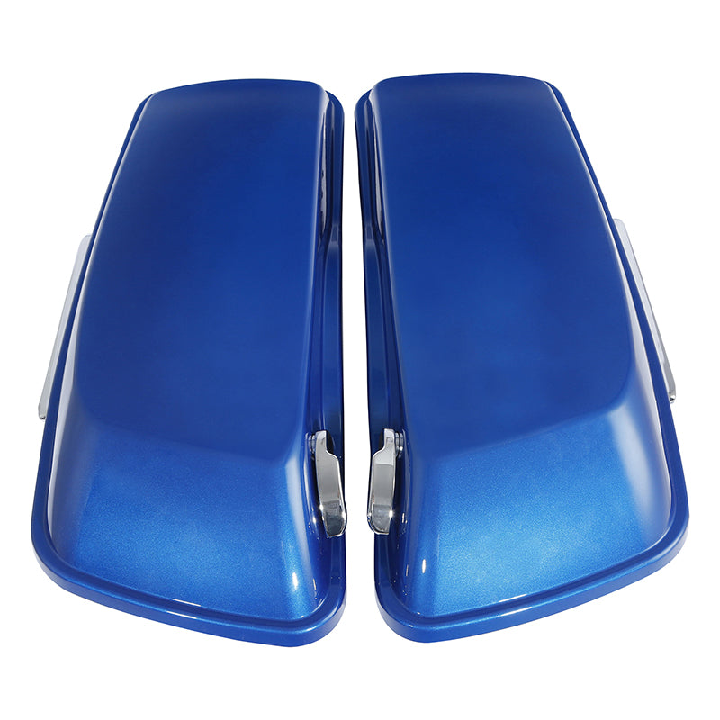 HR3 Electric Blue Hard Saddlebags (Regular) For 14-23 Harley Touring