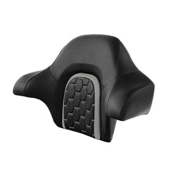 C.C. RIDER King Passenger Backrest King Touring Pack Trunk Backrest For Touring Road Glide Electra Glide Street Glide Road King, 2014-2025