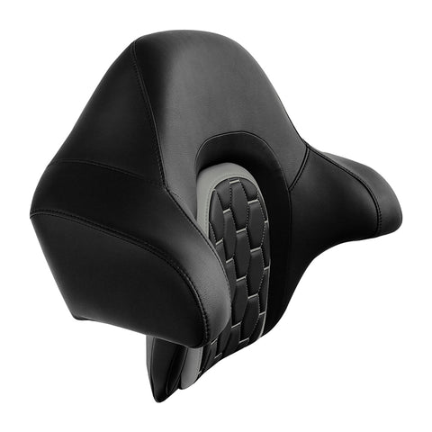 C.C. RIDER King Passenger Backrest King Touring Trunk Trunk Backrest For Touring Street Glide Road King Road Glide Electra Glide, 2014-2025