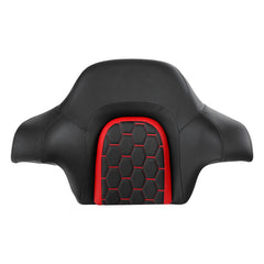 C.C. RIDER King Passenger Backrest King Touring Pack Trunk Backrest For Touring Road Glide Electra Glide Street Glide Road King, 2014-2025