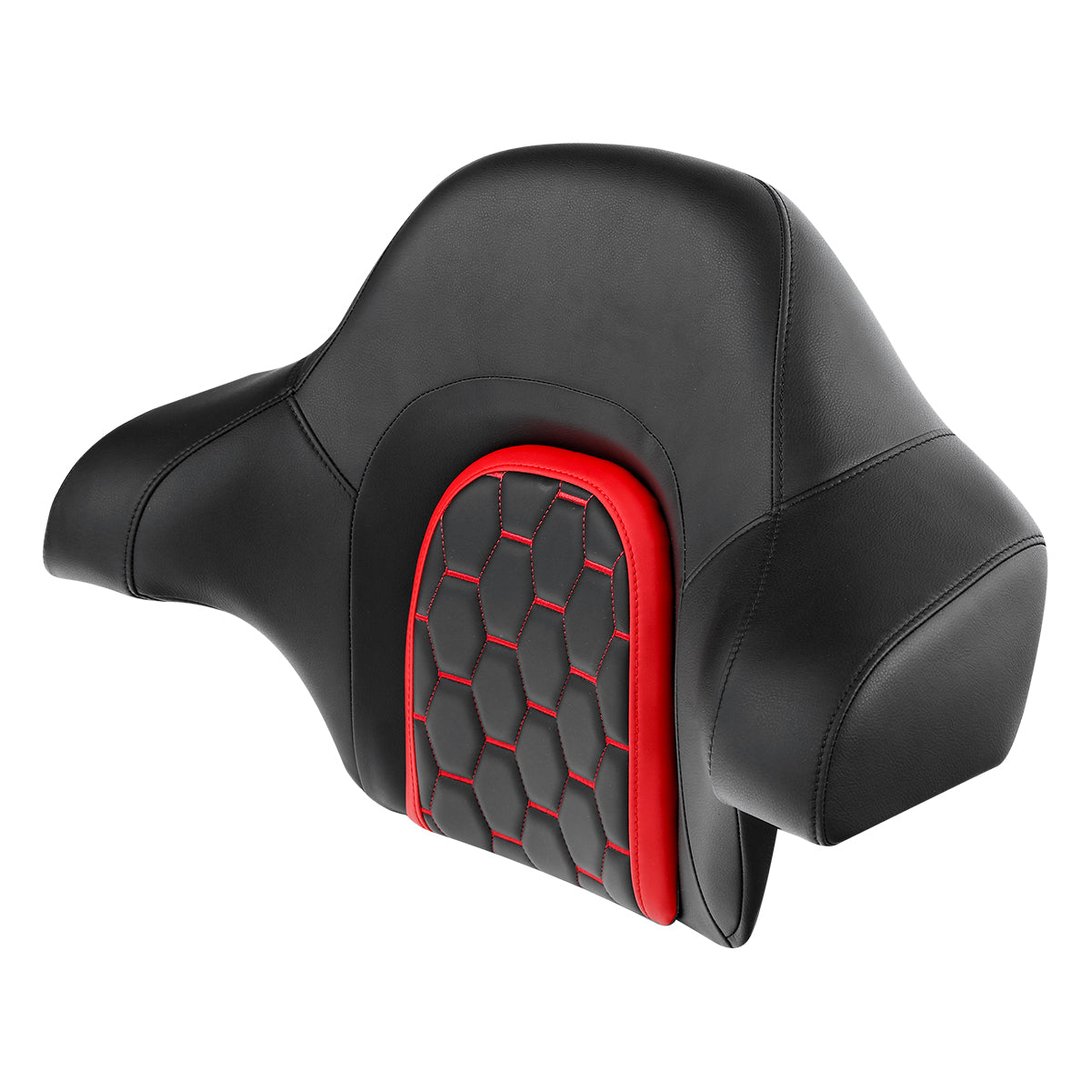 C.C. RIDER King Passenger Backrest King Touring Pack Trunk Backrest For Touring Road Glide Electra Glide Street Glide Road King, 2014-2025