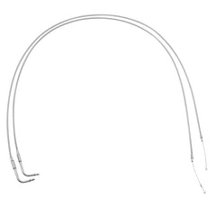 Custom Chrome 180cm Stainless Braided Throttle Cable Fit For Harley Sportster XL883 1200 02-14