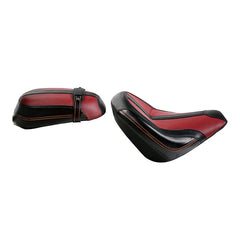 C.C. RIDER Indian Scout 2 Piece 2 Up Seat Driver Passenger Seat With Backrest For Indian Scout Sixty 100th Aniversary Scout ABS, 2015-2024