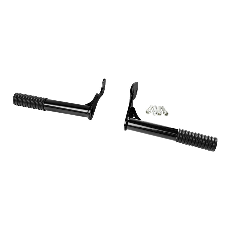 CUSTOM CHROME Rear Engine Guard Crash Bar Protector Footpegs for Harley Low Rider Street Bob Heritage Classic '18-'25