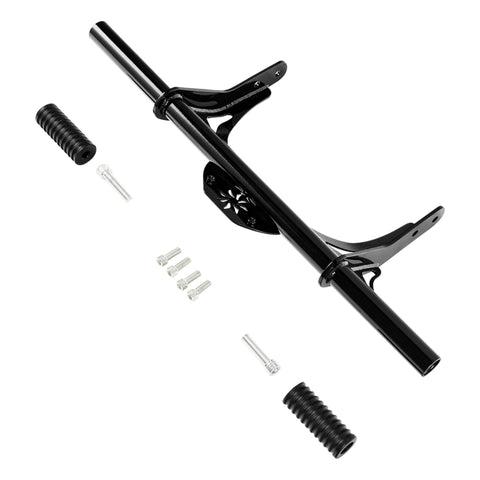 CUSTOM CHROME Front Highway Footpegs Engine Guard Crash Bar Fit For Harley Dyna '06-'17