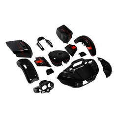 HR3 Black Earth & Vivid Black Complete Body Fairing Kit For Harley CVO Road Glide FLTRXSE 15-23