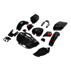 HR3 Black Earth & Vivid Black Complete Body Fairing Kit For Harley CVO Road Glide FLTRXSE 15-23