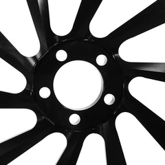 Custom Chrome 18×5.5" Rear Wheel Rim Black Billet 10 Spokes Fit For Harley Touring Glide 08-up