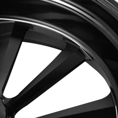 Custom Chrome 18×5.5" Rear Wheel Rim Black Billet 10 Spokes Fit For Harley Touring Glide 08-up