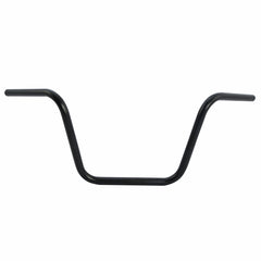 Santee Matte Black 1" Ape Hanger Handlebars 12” rise, 8” center Fit For Harley