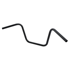 Santee Matte Black 1" Ape Hanger Handlebars 12” rise, 8” center Fit For Harley